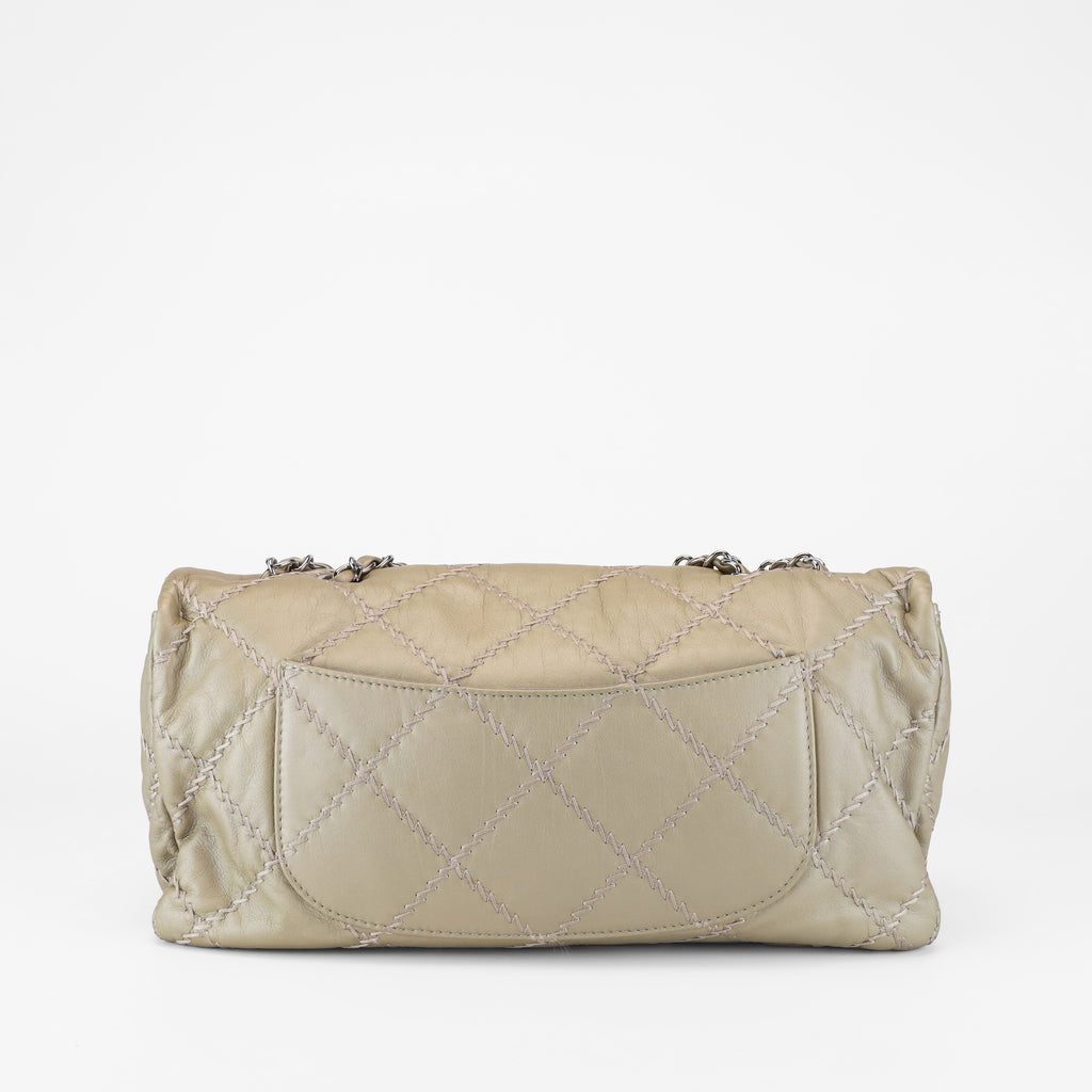 CHANEL METALLIC ULTIMATE STITCH EAST TO WEST