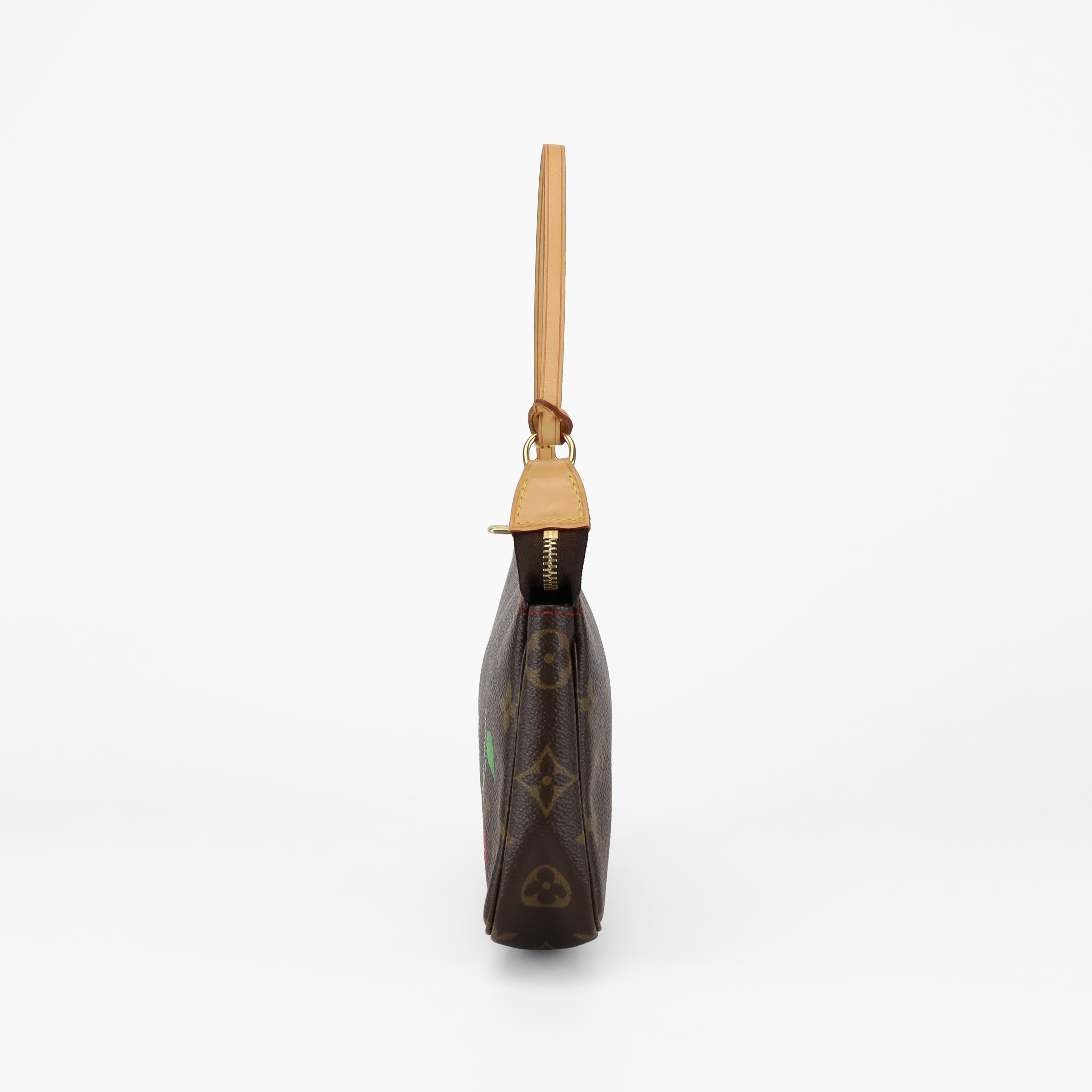 LOUIS VUITTON X MURAKAMI LIMITED EDITION VINTAGE CHERRY POCHETTE