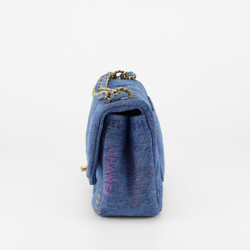 CHANEL LIMITED EDITION DENIM MOOD SMALL FLAP