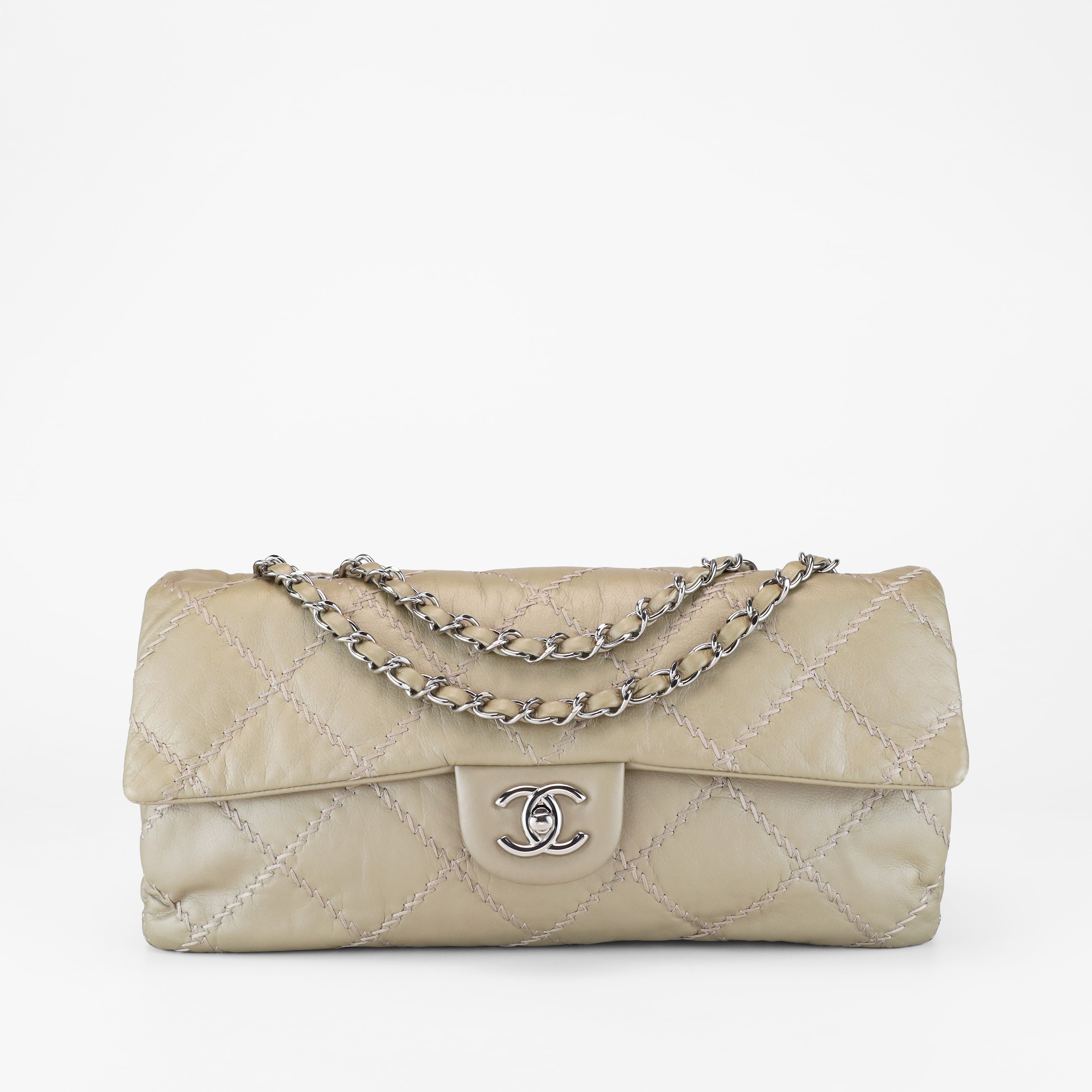 CHANEL METALLIC ULTIMATE STITCH EAST TO WEST
