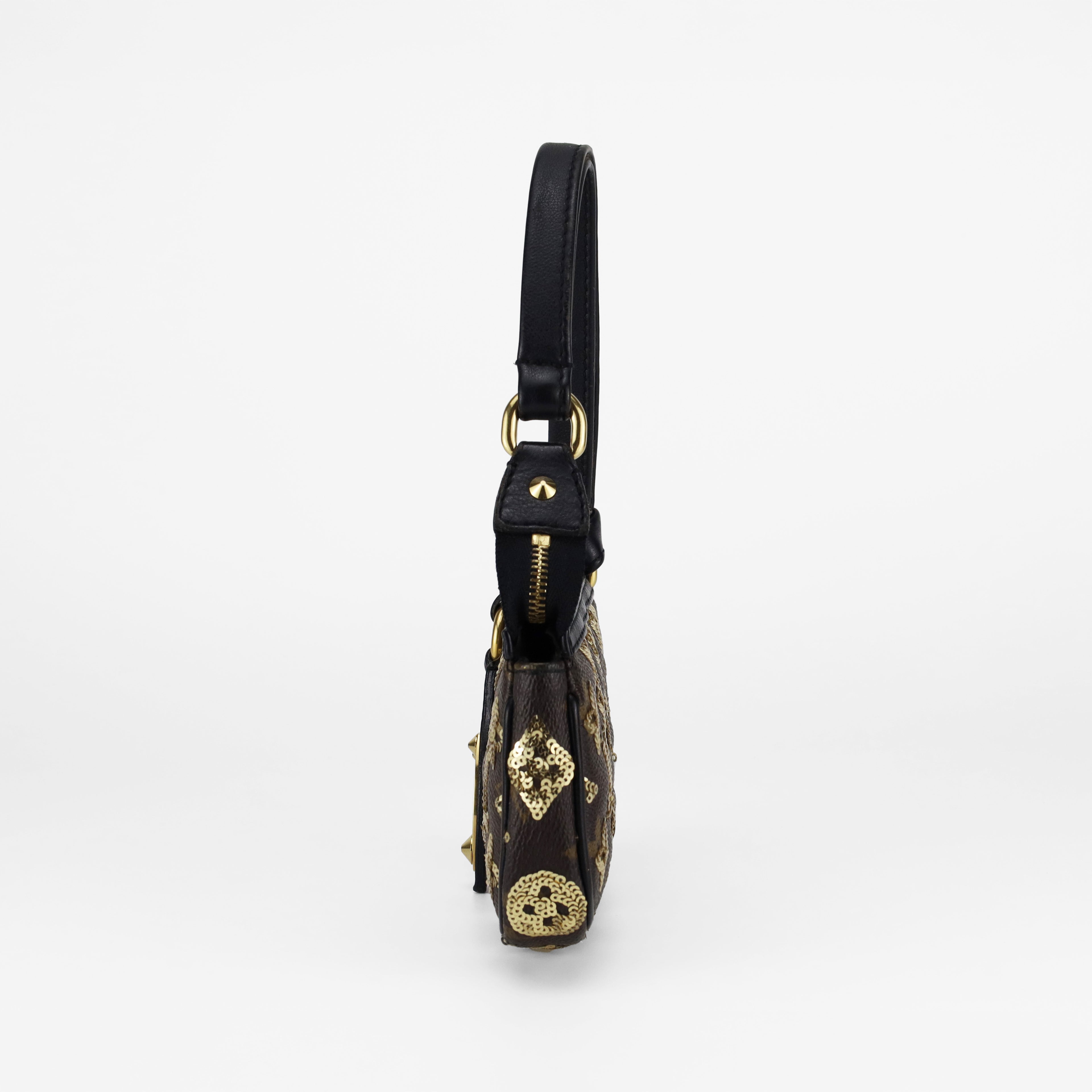 LOUIS VUITTON LIMITED EDITION SEQUIN ECLIPSE MINI POCHETTE