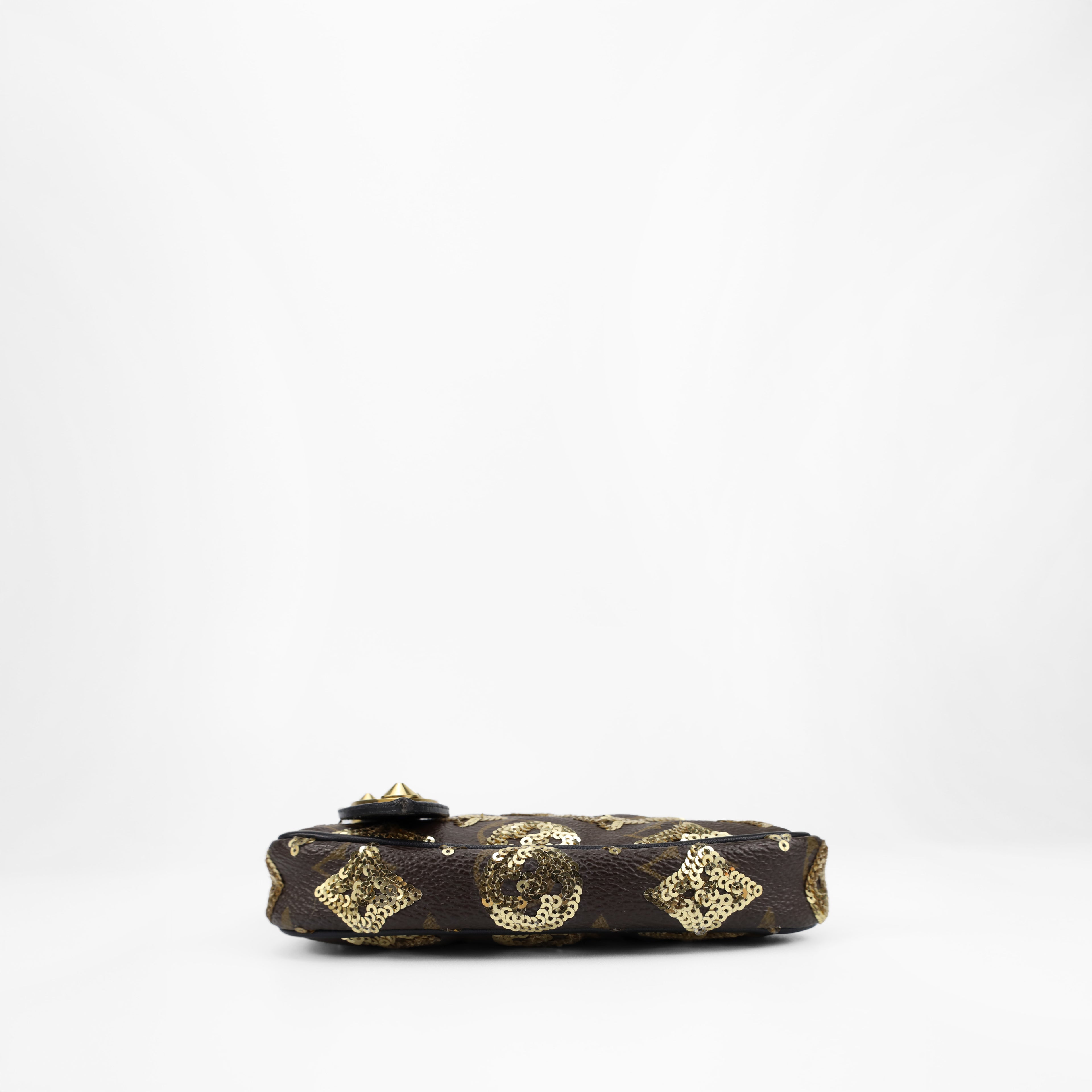 LOUIS VUITTON LIMITED EDITION SEQUIN ECLIPSE MINI POCHETTE