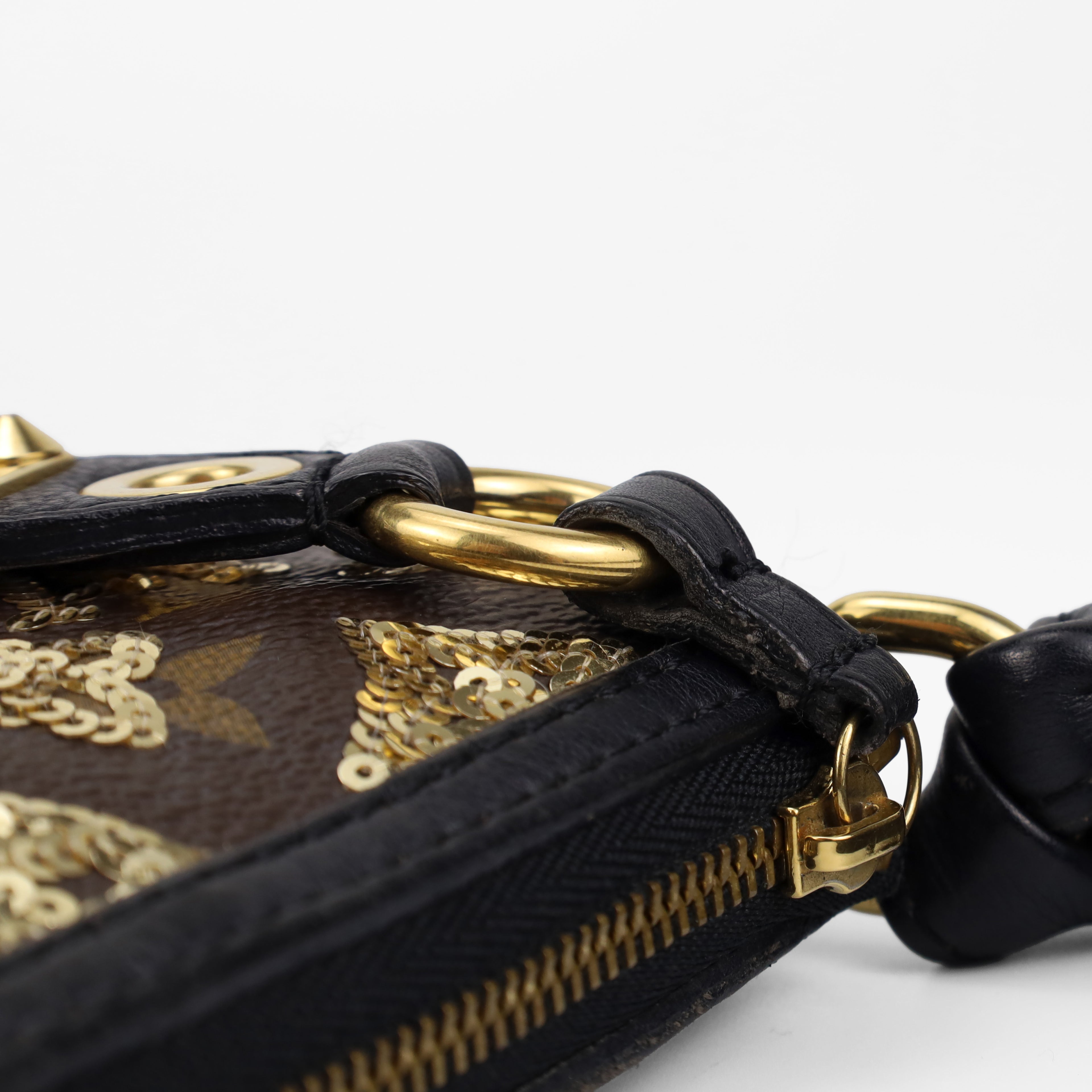 LOUIS VUITTON LIMITED EDITION SEQUIN ECLIPSE MINI POCHETTE