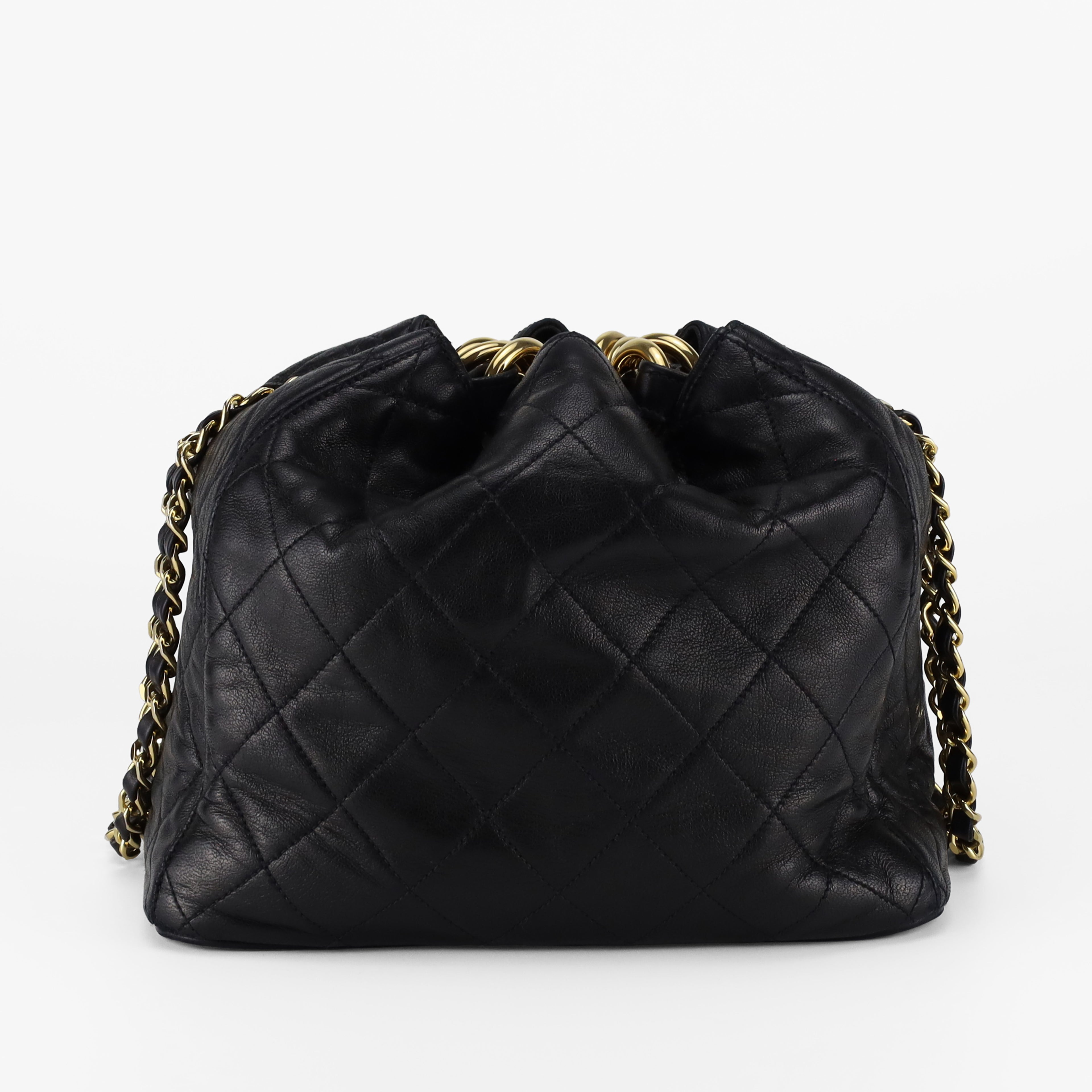 CHANEL VINTAGE O-RING BUCKET BAG