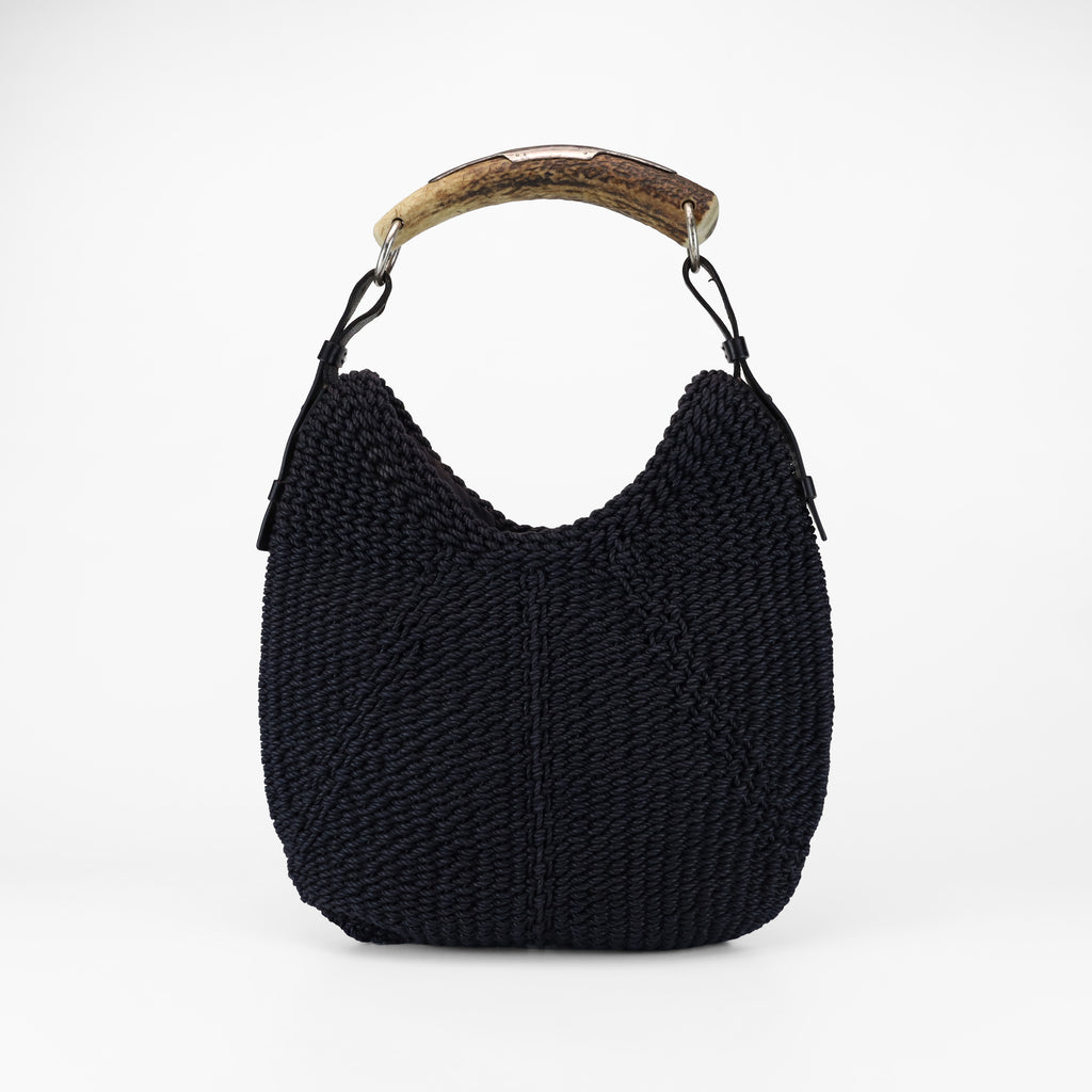 SAINT LAURENT VINTAGE MOMBASA SHOULDER BAG