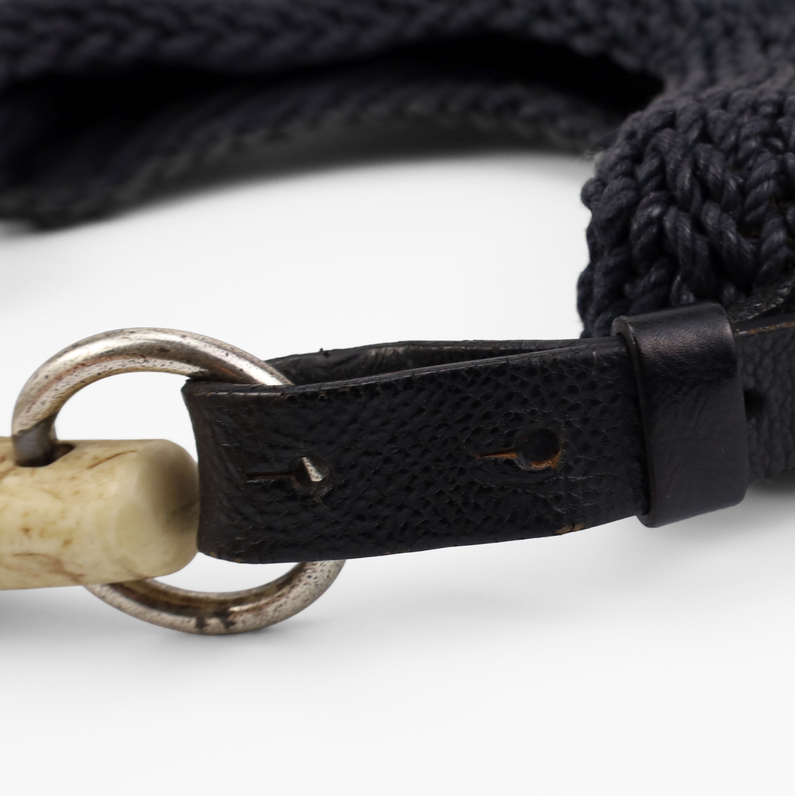 SAINT LAURENT VINTAGE MOMBASA SHOULDER BAG