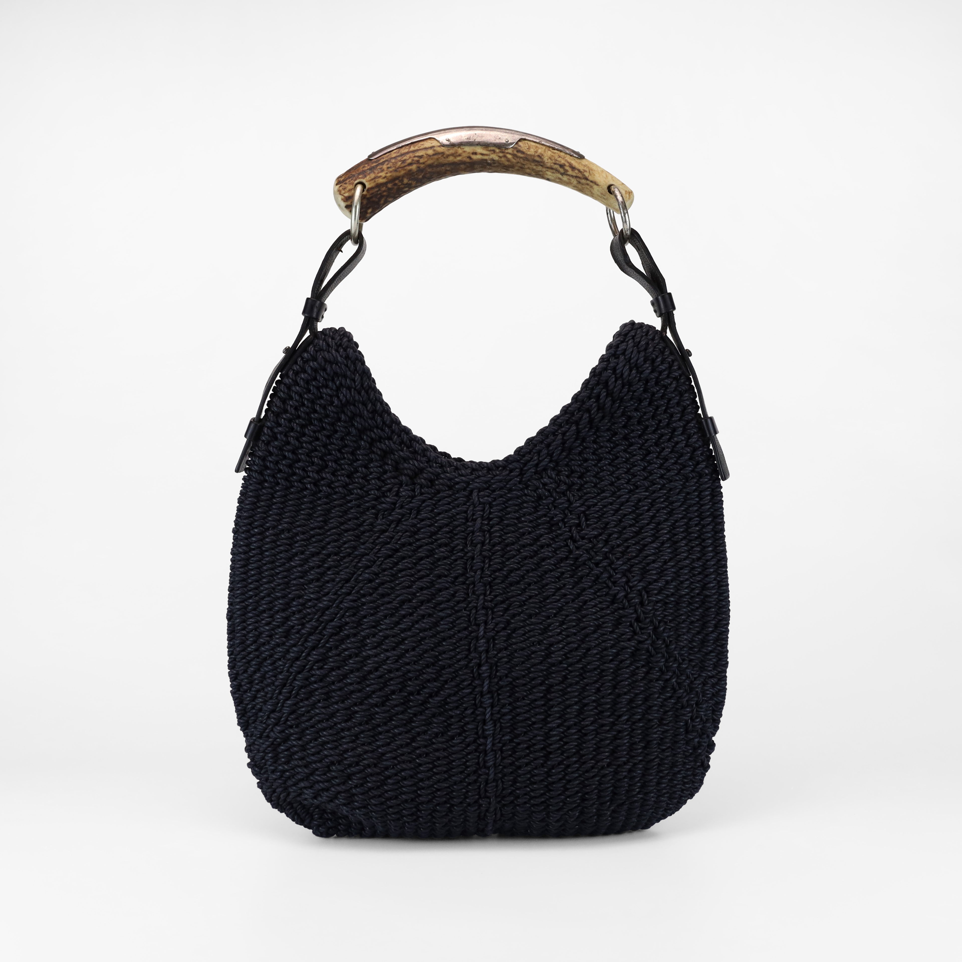 SAINT LAURENT VINTAGE MOMBASA SHOULDER BAG