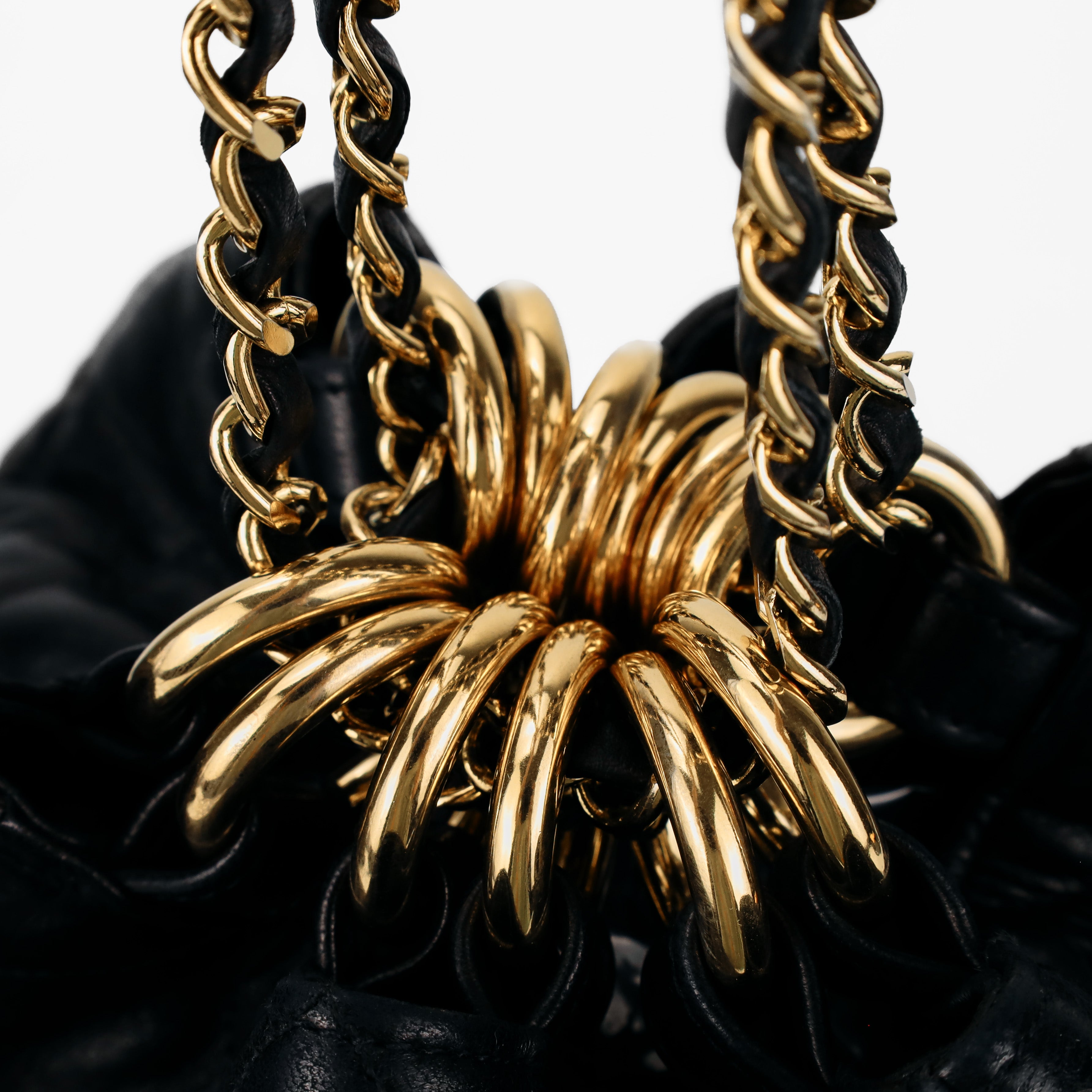 CHANEL VINTAGE O-RING BUCKET BAG