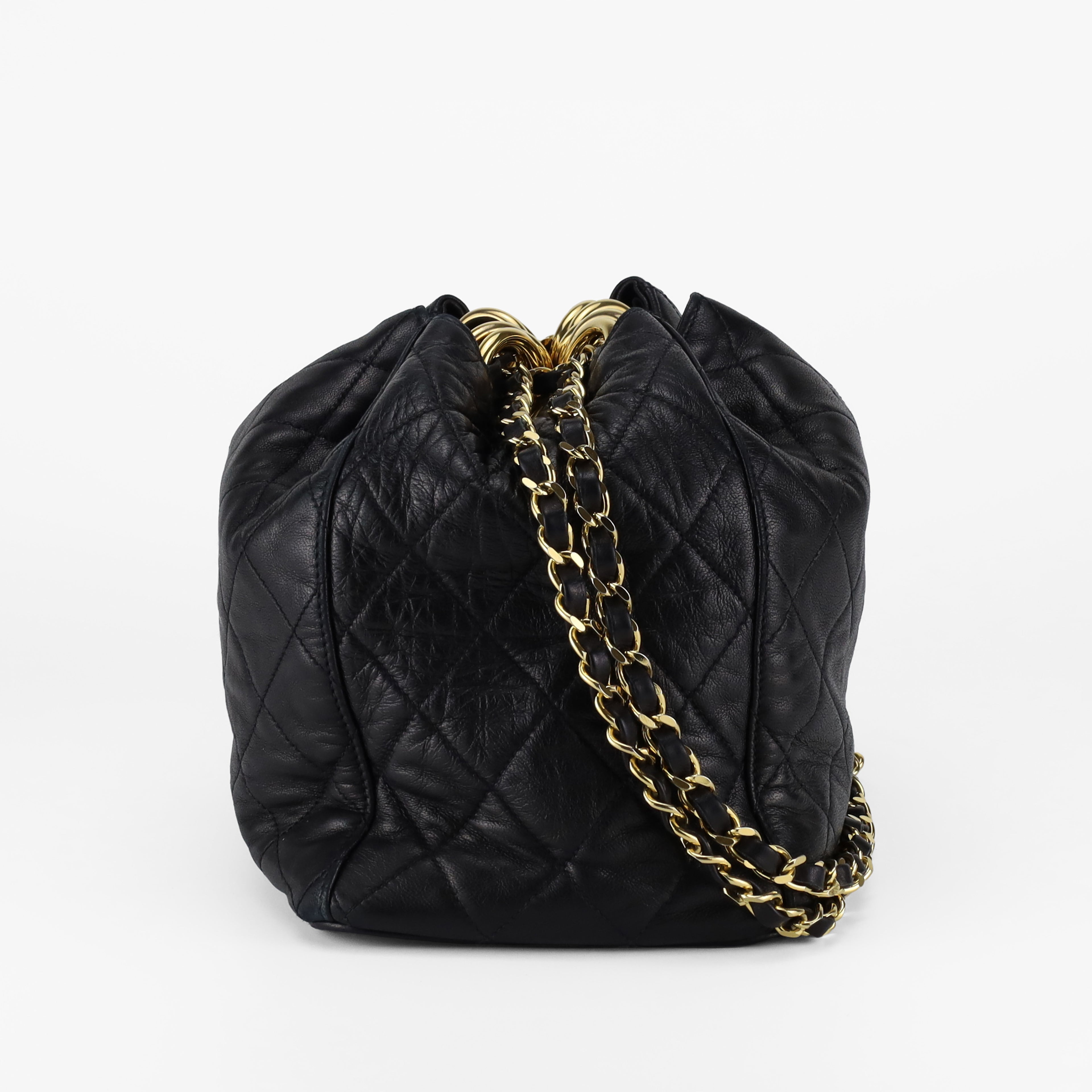 CHANEL VINTAGE O-RING BUCKET BAG