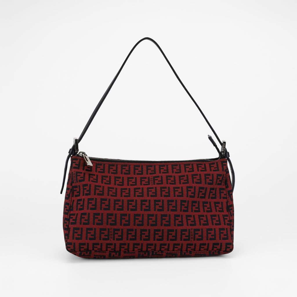 FENDI VINTAGE ZUCCHINO SHOULDER BAG