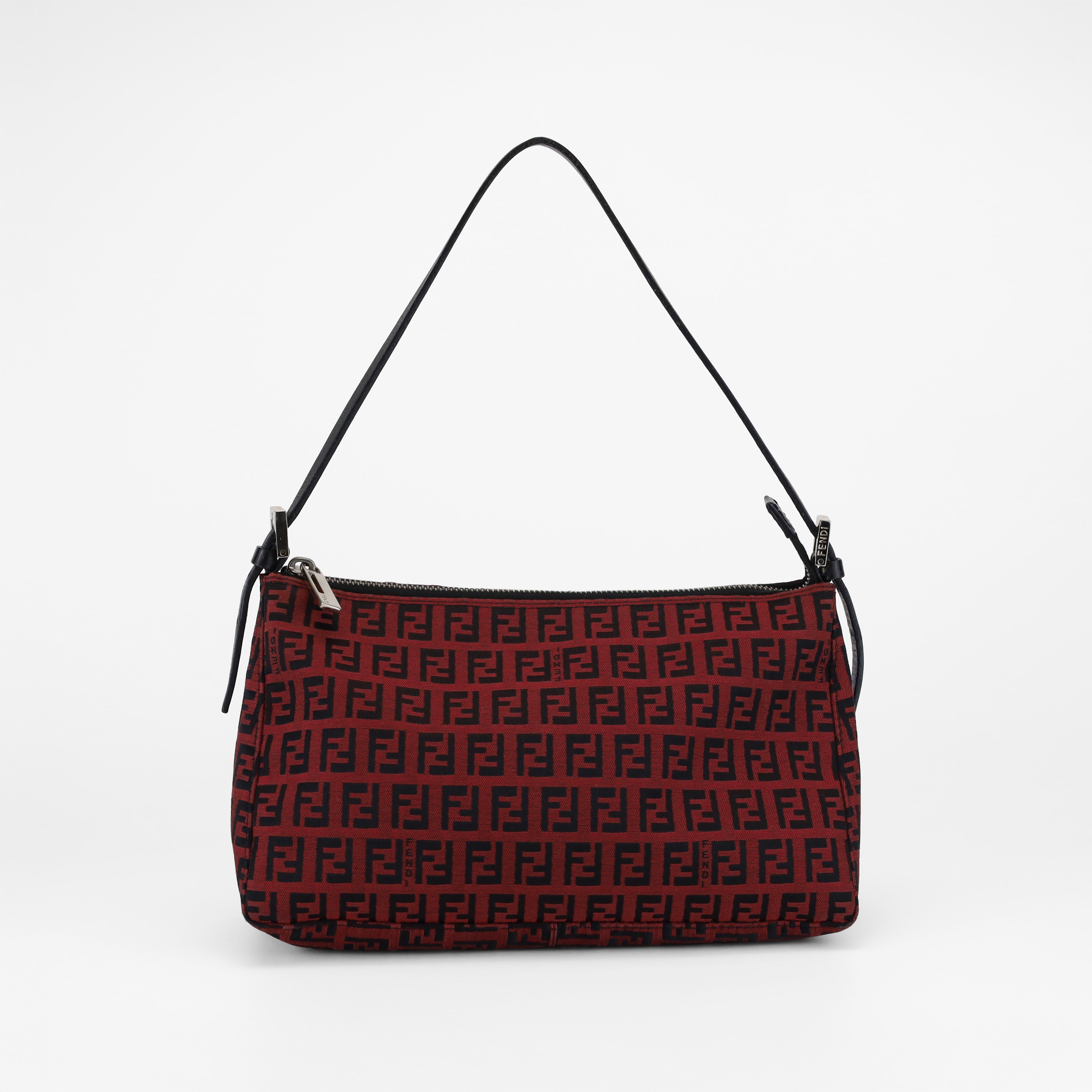 FENDI VINTAGE ZUCCHINO SHOULDER BAG