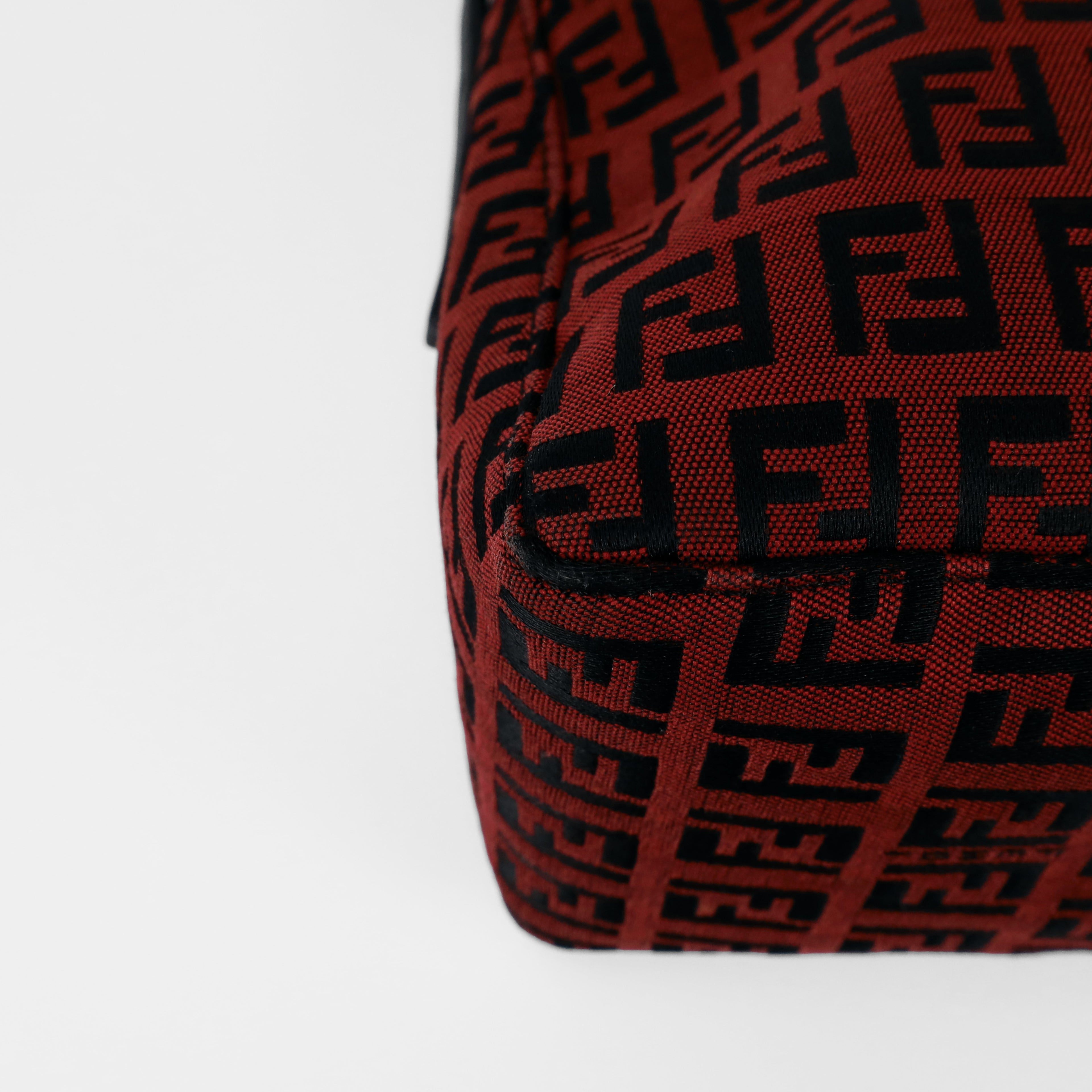 FENDI VINTAGE ZUCCHINO SHOULDER BAG
