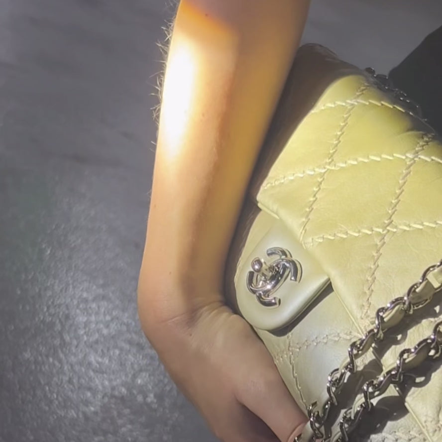 CHANEL METALLIC ULTIMATE STITCH EAST TO WEST